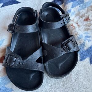 Birkenstock Kids Black Sandals